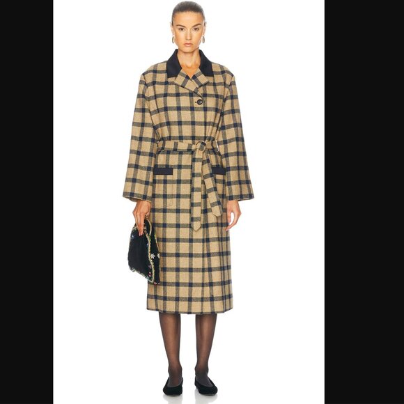 NWT Bode Equestrian Locke Coat Size L - Picture 1 of 8